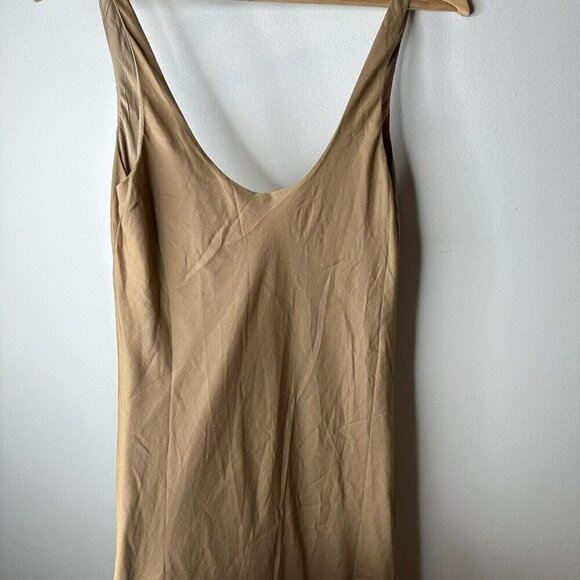 Line & Dot Revolve Slip Dress Womens S Sleeveless Midi Satin Fairy Coquette Y2K - Picture 4 of 14